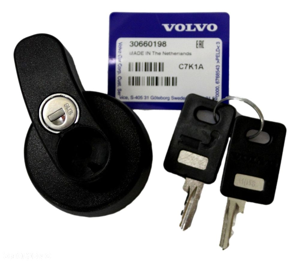 VOLVO S80 XC60 zamek kluczyki hak holowniczy glowka - 4