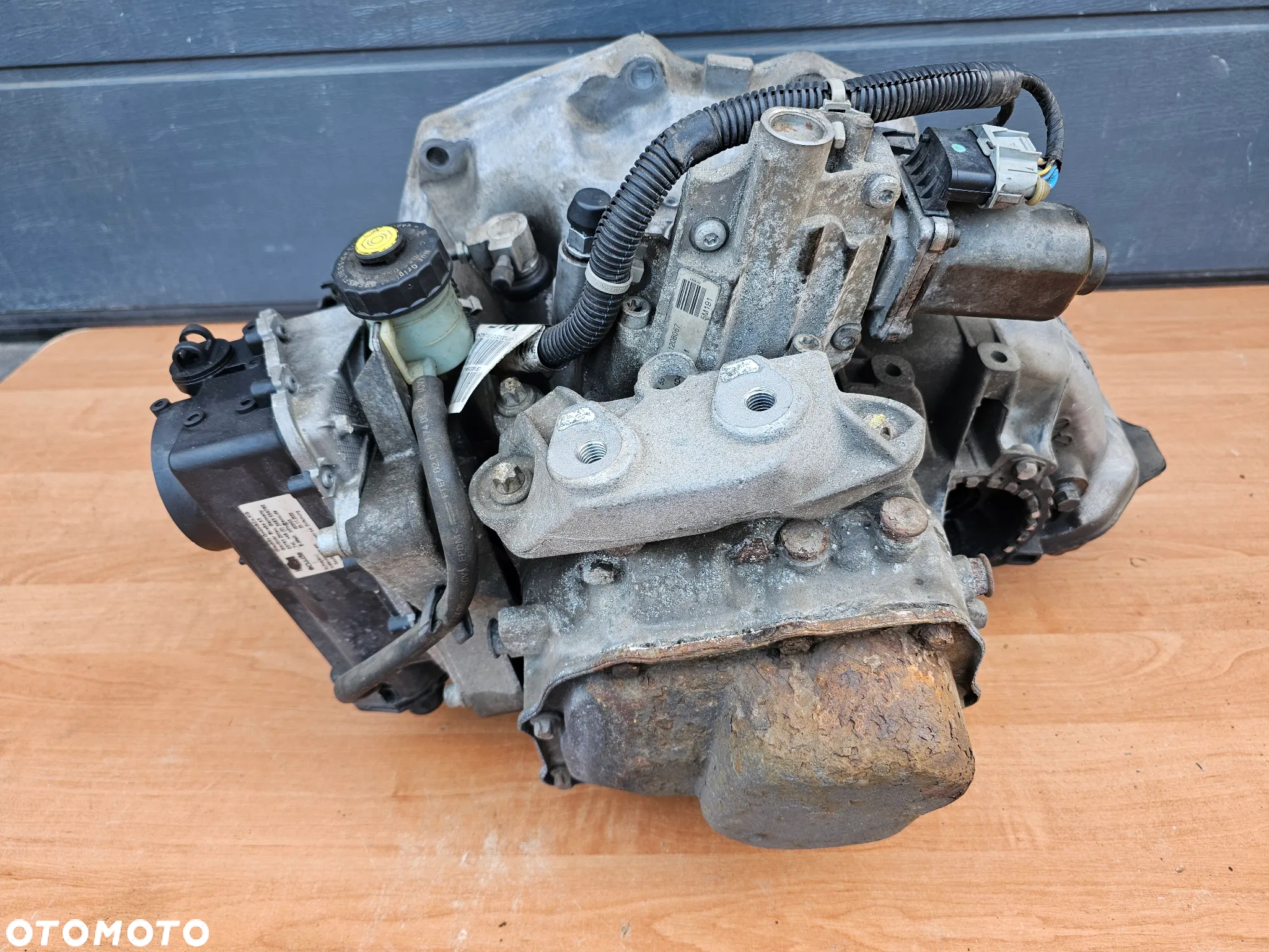 SKRZYNIA BIEGÓW EASYTRONIC OPEL MERIVA A ZAFIRA B 1.6-1.8 F17 F17E419 - 7