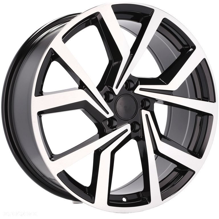 4x Felgi 19 m.in. do VW Caddy Crosstouran Golf Alltrack Scirocco Jetta Passat Tiguan - B1154 - 3