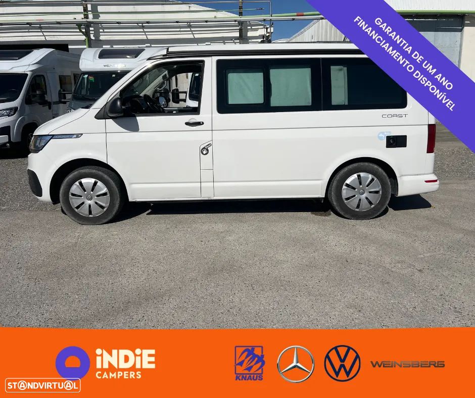 VW California Coast Volkswagen T6.1 California Coast 2.0 TDI | 2022 | EURO 6 | Vendedor Profissional - 1