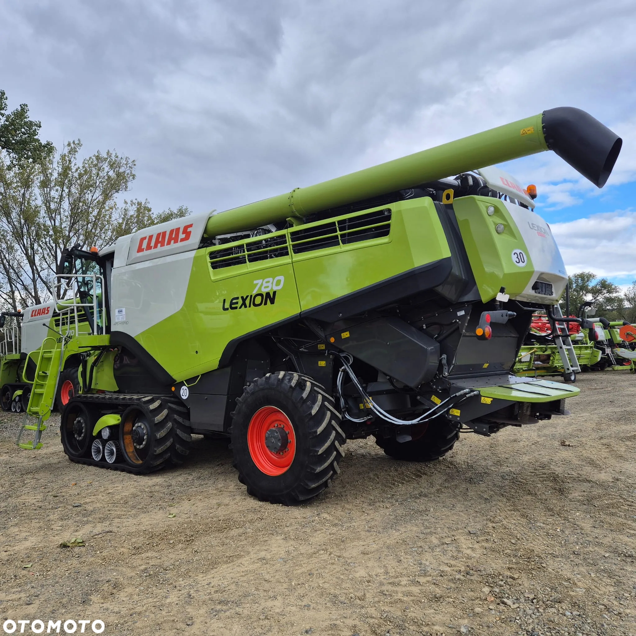 Claas Lexion 780TT(4x4) z hederem - 27