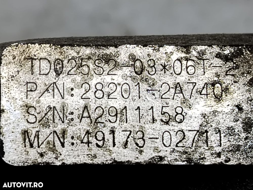 Turbo turbina 1.4 crdi d4fb 4917302711 Hyundai i20 PB [2008 - 2012] - 3