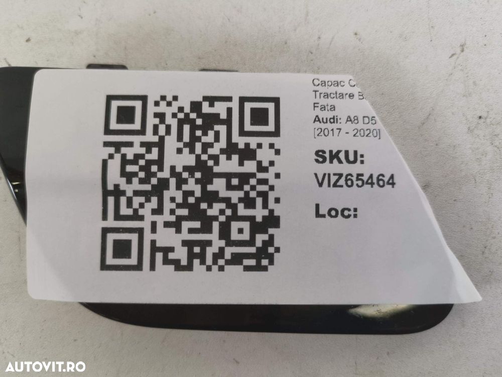 Capac Cui Tractare Bara Fata Audi A8 D5 2017 2018 2019 2020 Original I - 4
