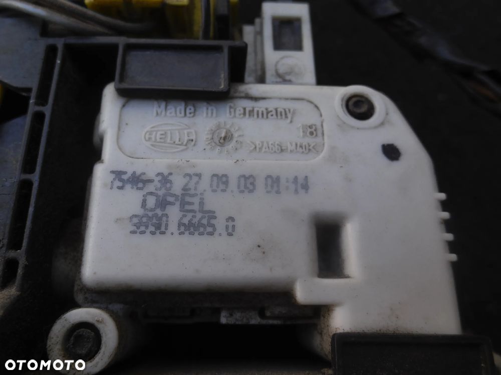VECTRA C ZAMEK KLAPY BAGAŻNIKA 13173563 9180101 + WKŁADKA ORYGINAŁ OPEL POSIADAM 2SZT - 3