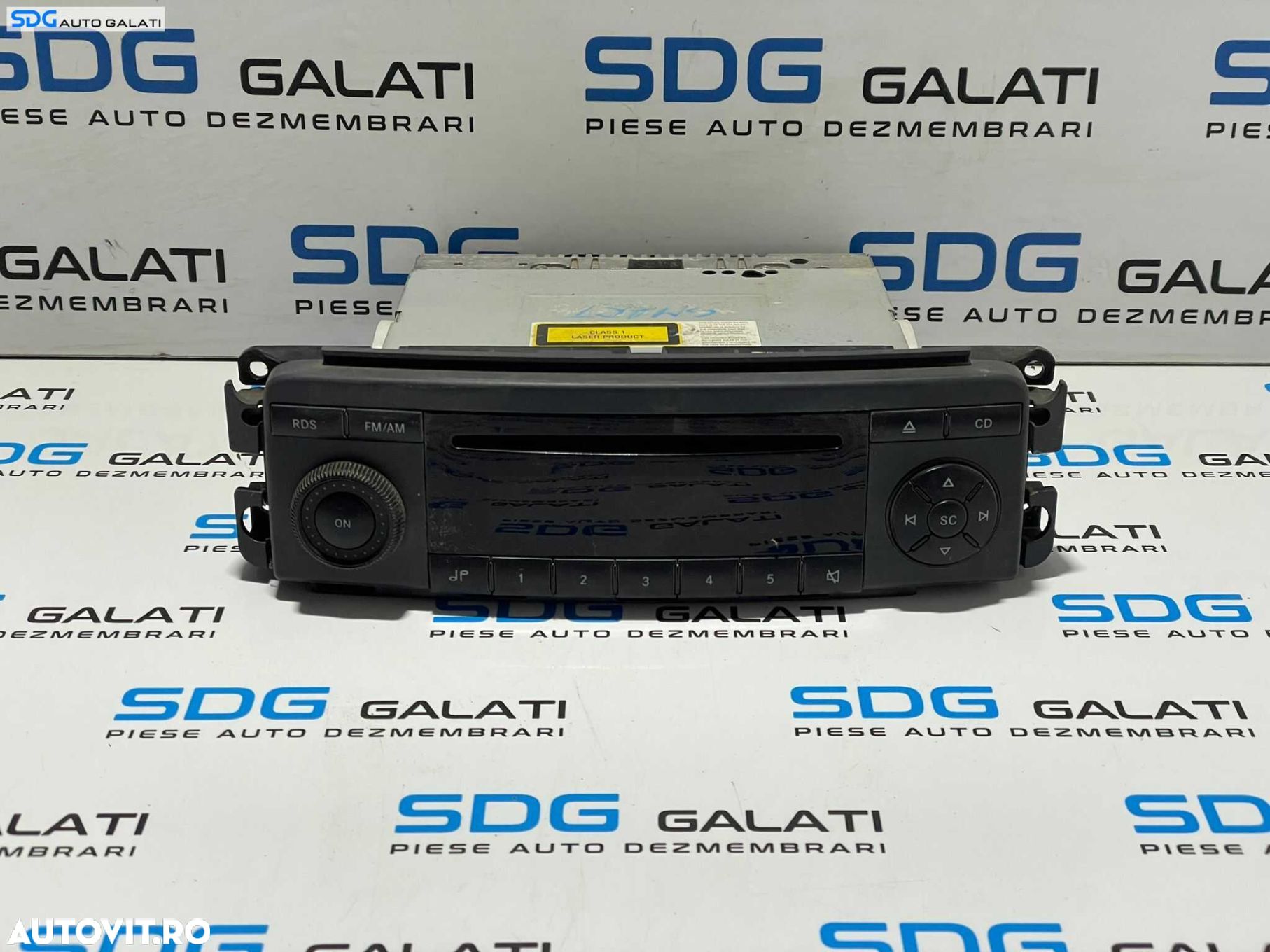 Unitate Radio CD Player Smart Forfour W454 2004 - 2006 Cod A4548200379 [L2711] - 1