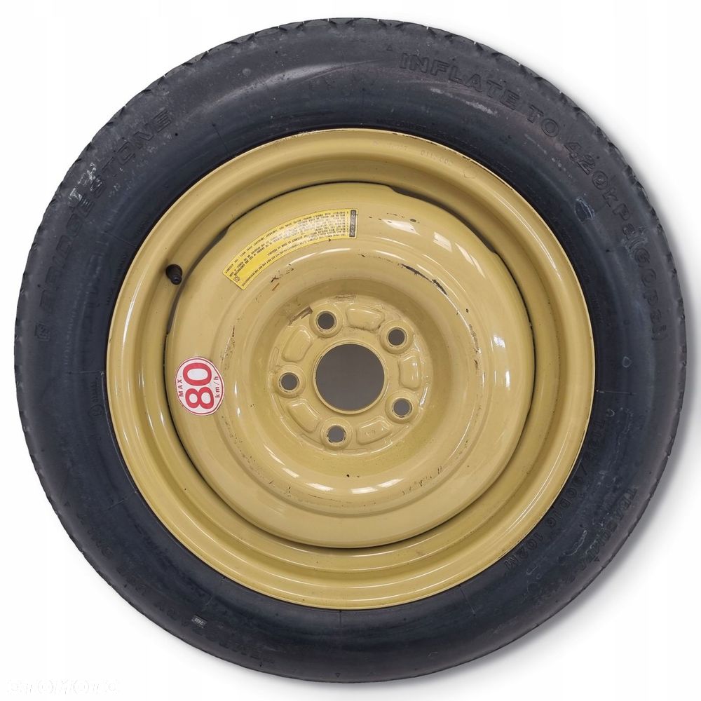 KOŁO DOJAZDOWE Toyota Mazda Honda Suzuki dojazdówka 135/90 D16 R16 5x114.3 - 1