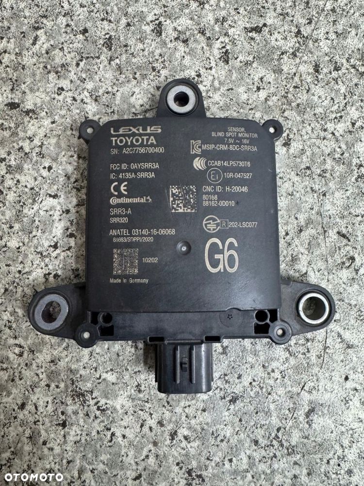 radar czujnik sensor martwego pola toyota yaris cross kross 88162-0d010 - 1