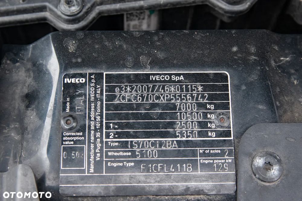 Iveco Daily 70C18 HA8/P Hi-Matic Autolaweta 3.0 180KM - 37