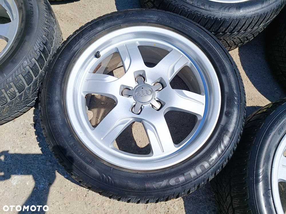 5x112 Alufelgi Felgi Aluminiowe 17 Koła Zimowe zima Oryginalne AUDI A5 A7 A4 B8 B9 A6 C6 C7 BMW Mercedes 225/50 5-6mm - 3