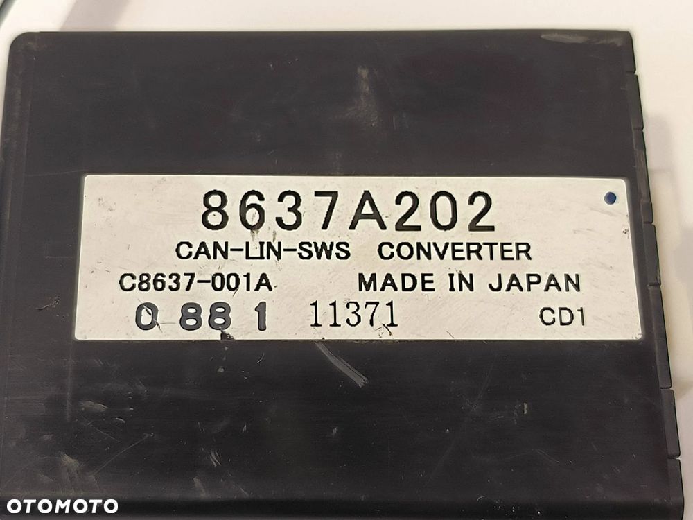 Moduł sterownik 8637A202 Mitsubishi Pajero 2008 SUV Diesel 147kW 3200cm³ - 2