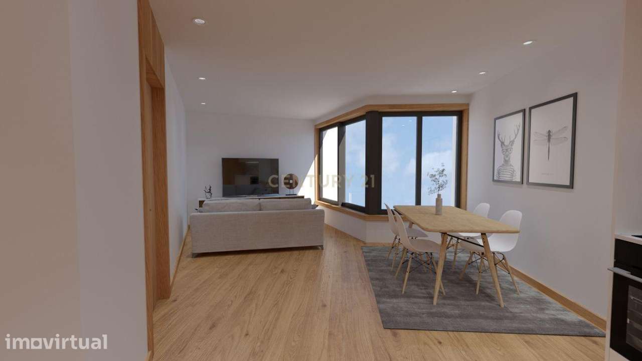 Apartamento T1 no Porto: Viva com Conforto e Elegância - Grande imagem: 3/8