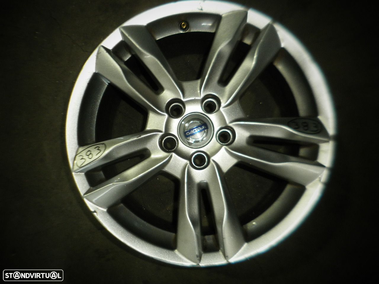 Jante Solta Jant383 VOLVO S60 2011 2.0D 163CV 4P PRETO ET55 8X17 5X108 63MM - 1