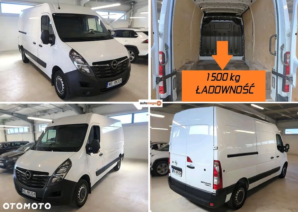 Renault MASTER VAN L2H2 WZMOCNIONY 1500KG ŁADOWNOŚĆ MOCNY SILNIK 2.3 DCi - 2