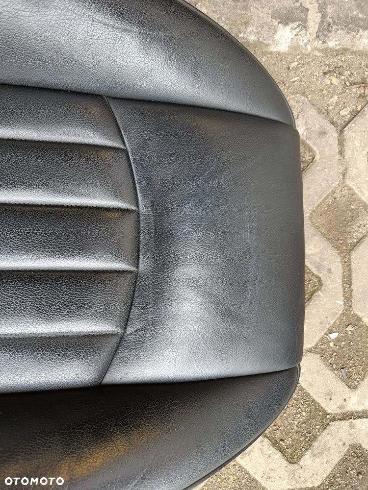 MERCEDES W219 CLS FOTEL PRAWY PASAŻERA CZARNY SKÓRA - 13