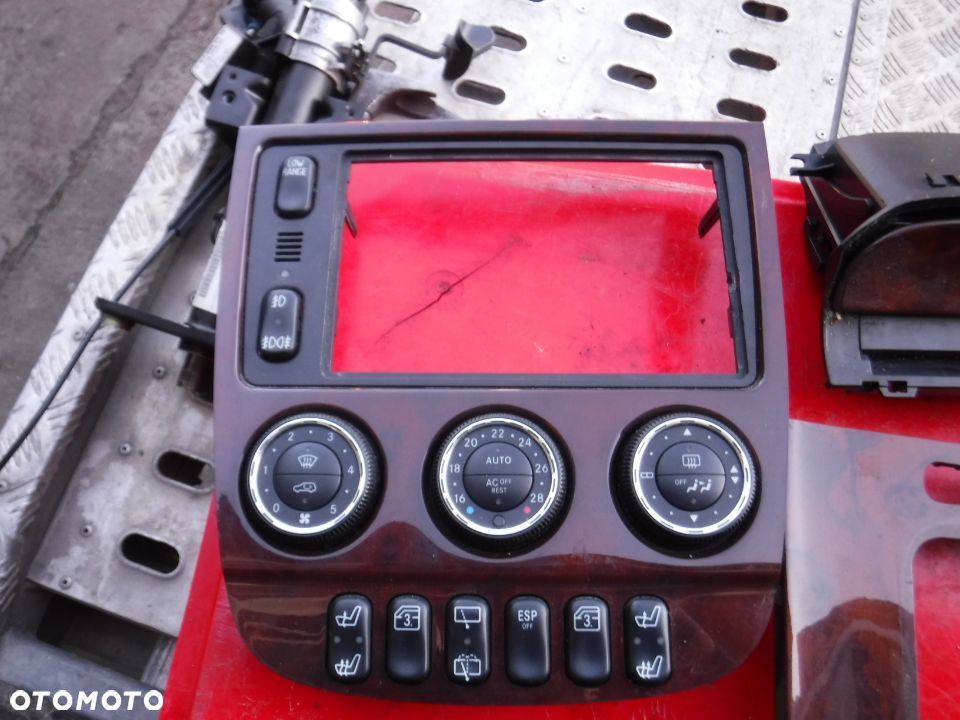 Mercedes ML Lift W163 ramka drewno komplet dekory - 2