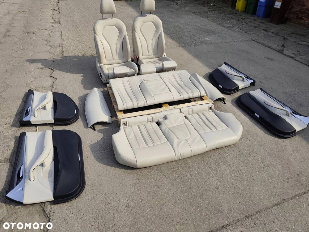 BMW G30 FOTELE KANAPA BOCZKI SKÓRA KOMPLET - 2
