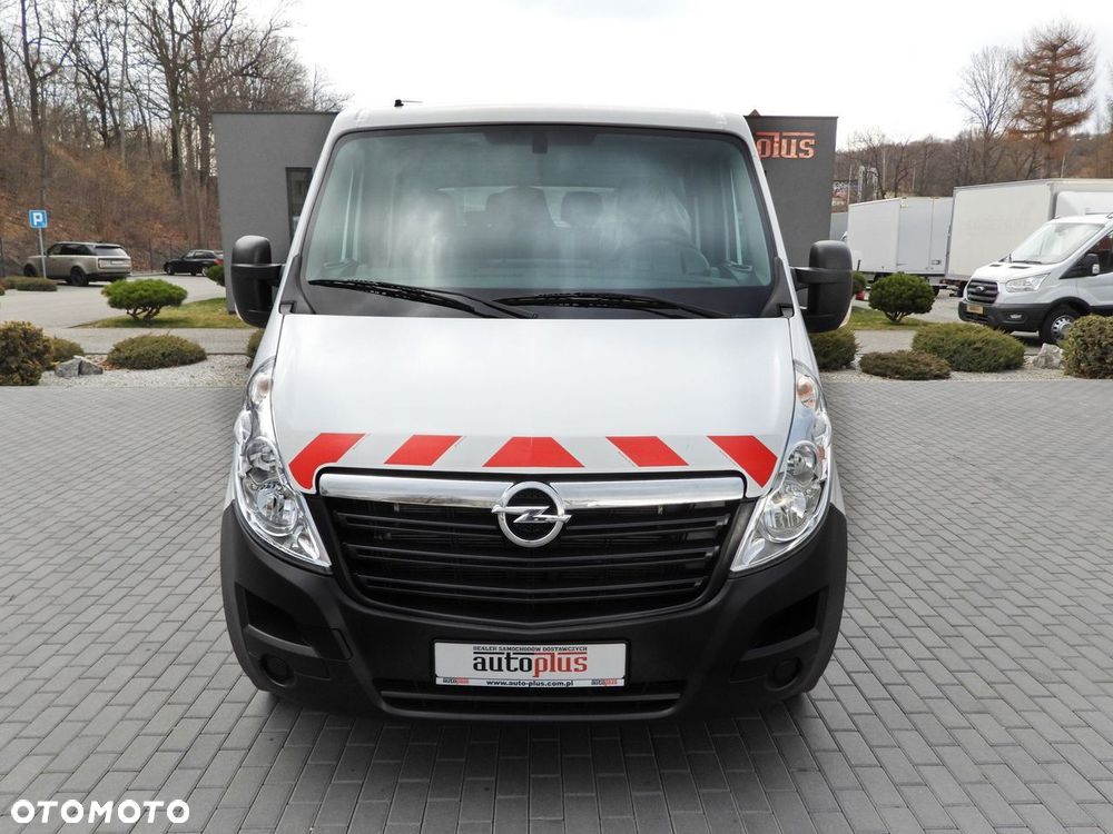 Opel MOVANO SKRZYNIA PODWÓJNA KABINA DOKA 7 MIEJSC TEMPOMAT KLIMATYZACJA  130KM - 6