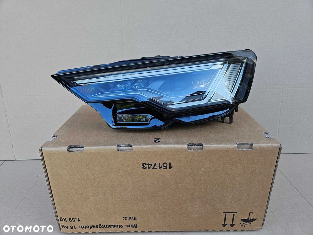 AUDI A6 C8 lampa lewa przód reflektor FULL LED MATRIX 4K0941039 - 2