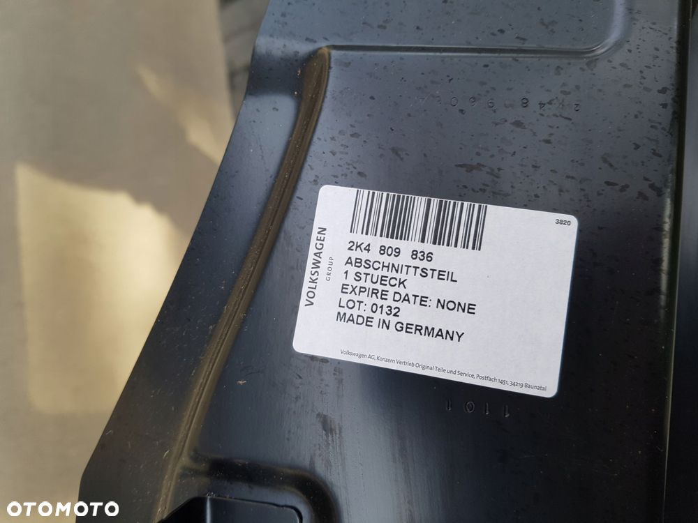 vw caddy 21^ słupek rama bok dachu 2k7809836 - 6