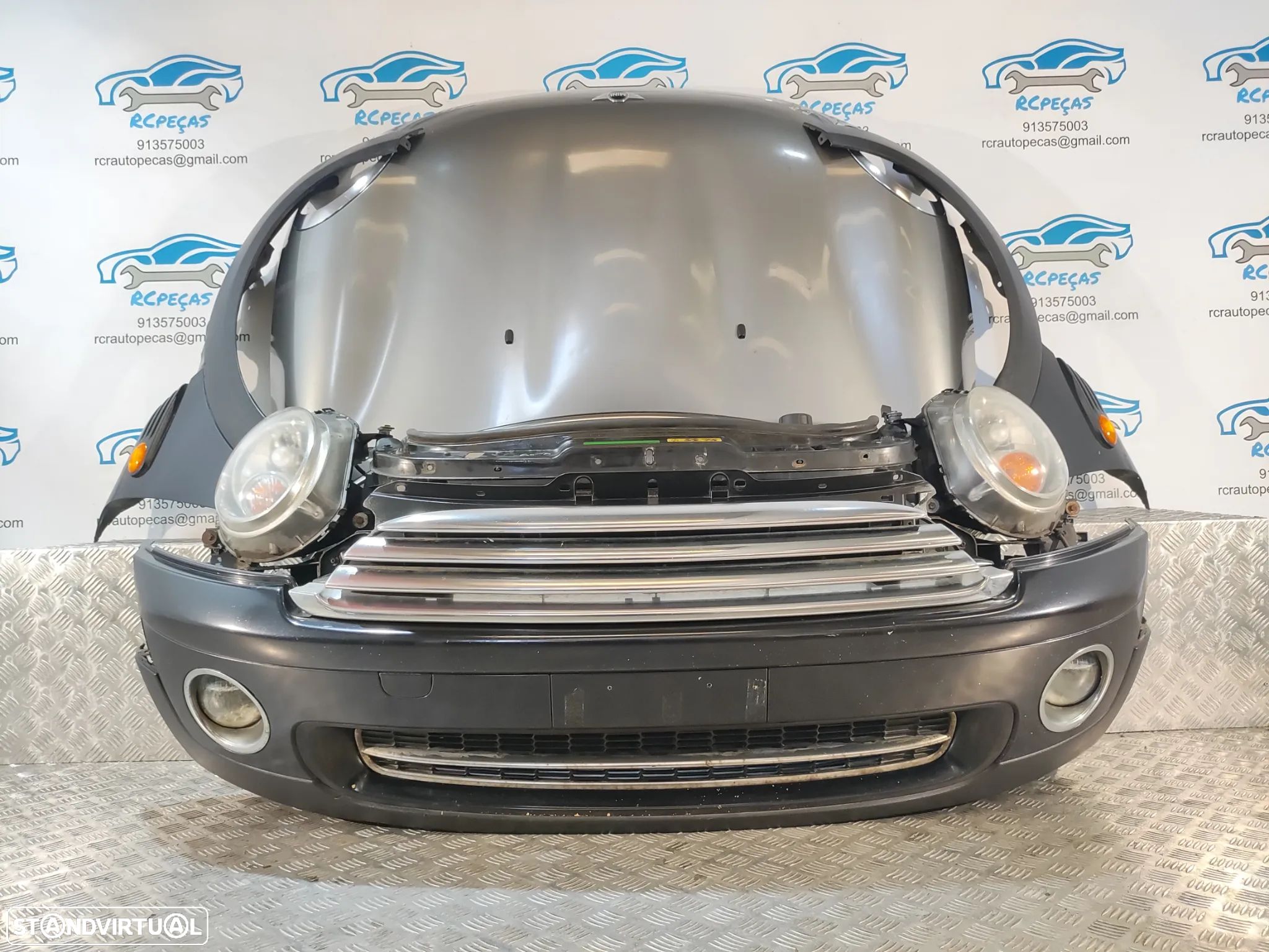 FRENTE COMPLETA MINI COOPER PRE LCI R56 R55 CLUBMAN R57 CABRIO FACELIFT - 1