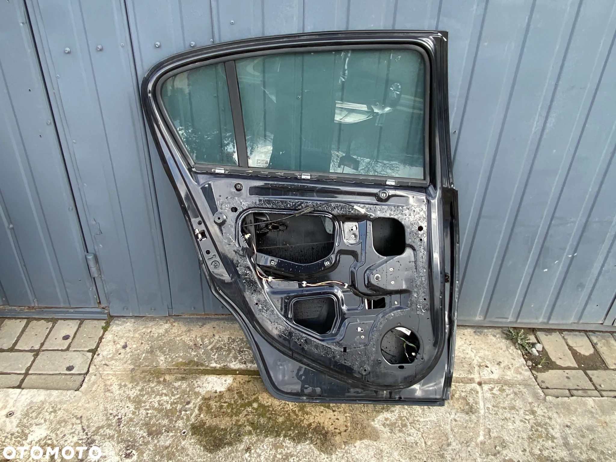 Drzwi tylne lewe Opel Corsa D Kompletne Y22C - 5