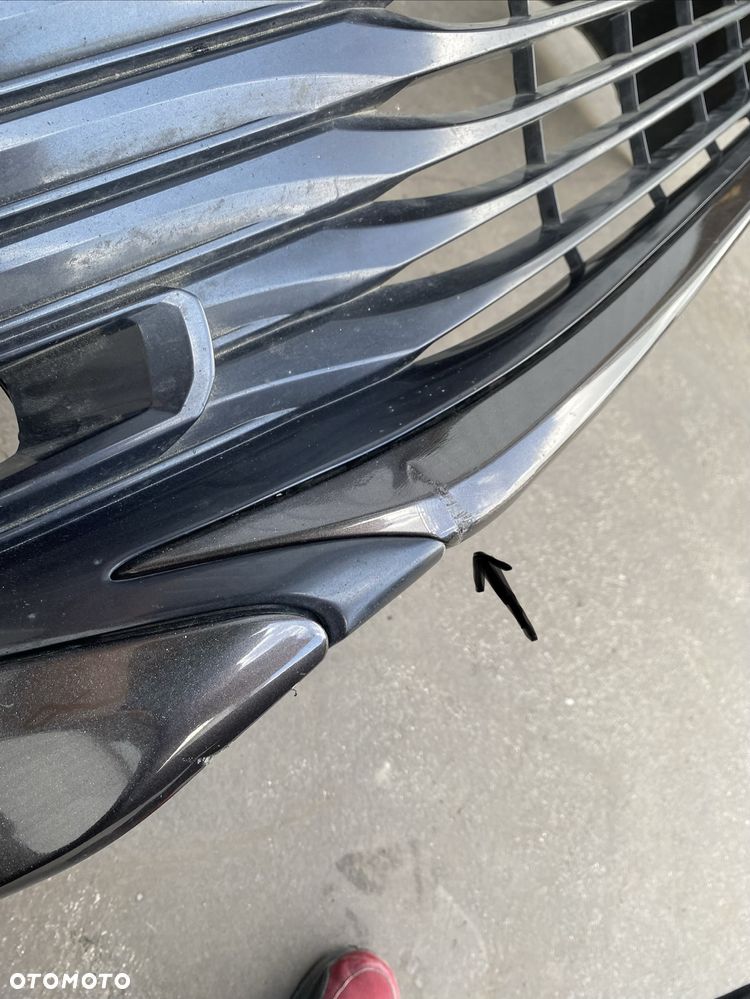 TOYOTA CAMRY 8 VIII ZDERZAK PRZÓD PRZEDNI OTWORY NA PDC i SPRYSKIWACZE 52119-33A50 XV70 XV 70 POSZYCIE ZDERZAKA + KRATKA ŚRODKOWA 53113-33020 Wwa - 10