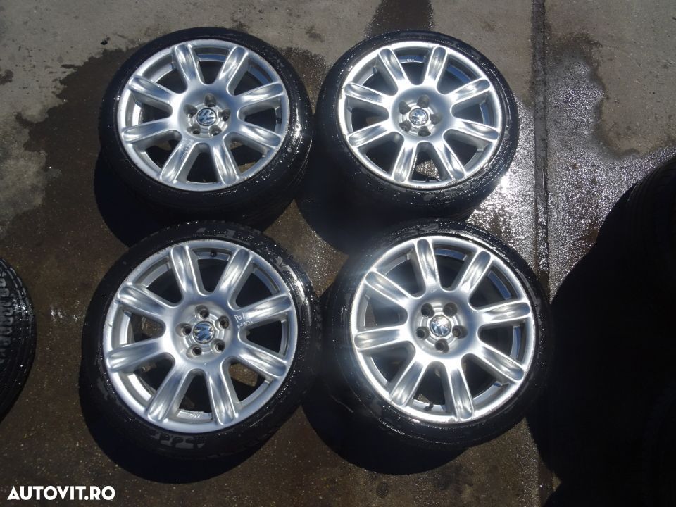 Vand Jante Aliaj BBS cu Cauciucuri Volkswagen Polo Cross 215/40 ZR17 71/2Jx17H2ET35 din 2008 - 1