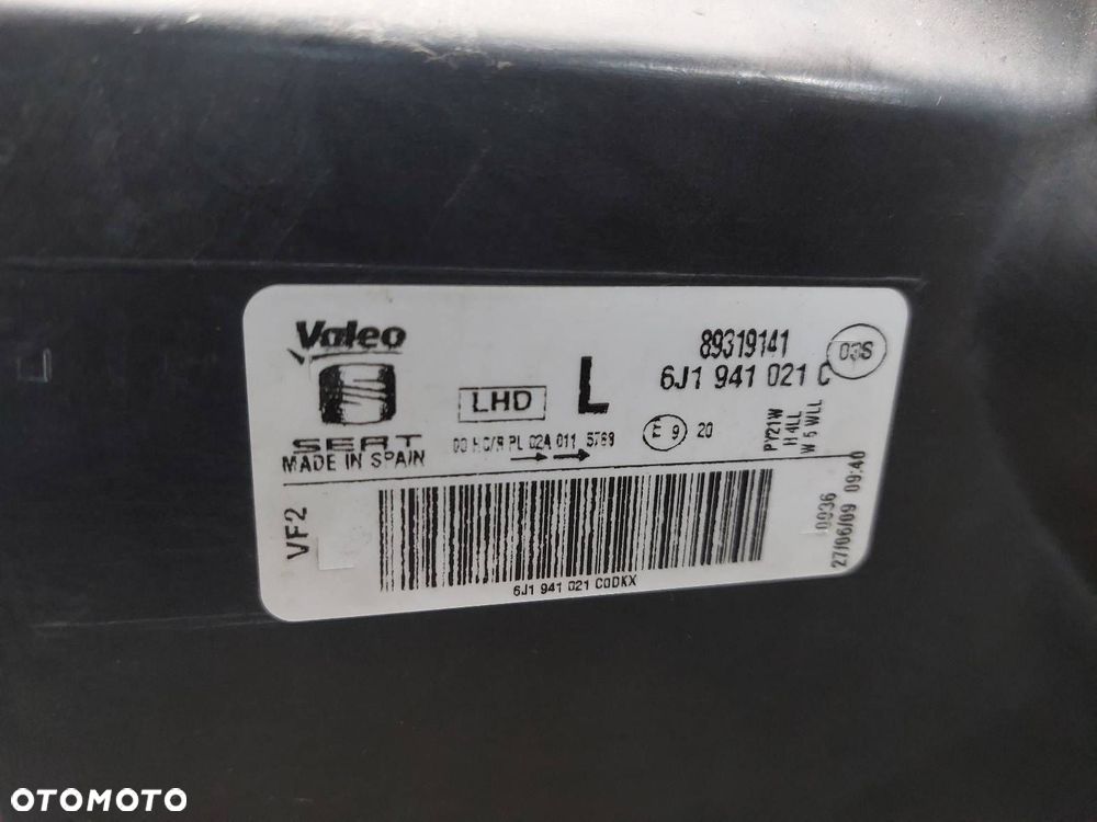 LAMPA LEWY PRZÓD + PRAWY PRZÓD SEAT IBIZA IV EU 6J1941022C 6J1941021C - 8