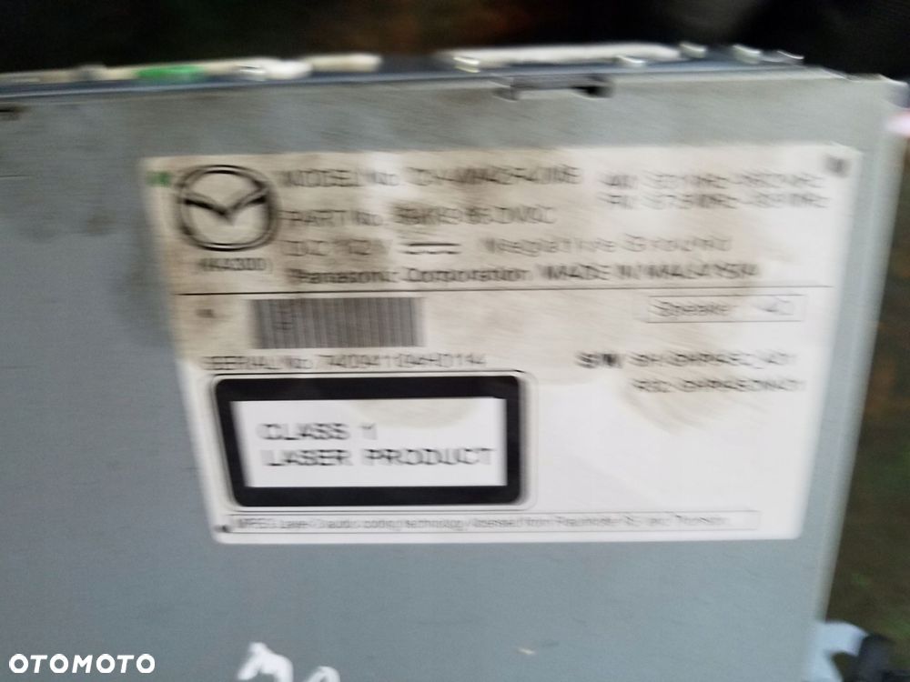 radio cd nawigacja mazda 6 gj gkk966dv0c - 3
