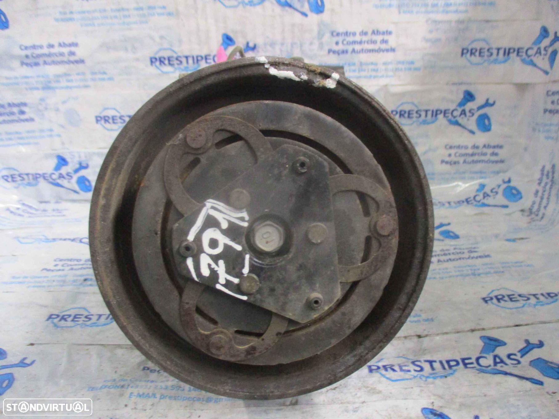Compressor AC DKV08R   92600AX800 NISSAN MICRA K12 2005 1.2I GASOLINA POLIA EMPENADA NISSAN MICRA K12 2005 1.2I 80CV 5P CINZA GASOLINA ZEXEL - 1