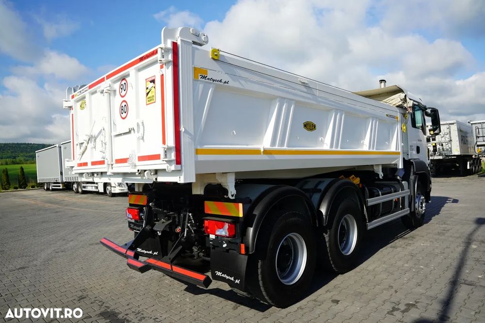 MAN TGS 33.360 / 6x4 / BASCULATOR / HIDRODECKER / MEILLER KIPPER / BORDMATIC / AUTOMAT / EURO 5 - 13