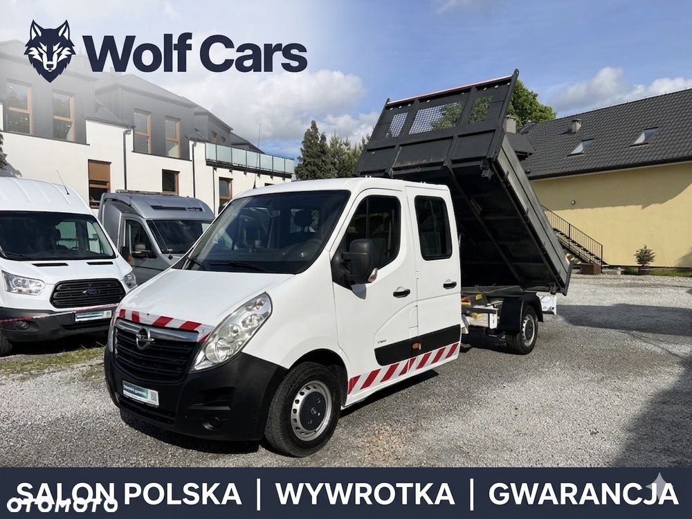 Renault Master Movano Wywrotka Podwozie Załogowe Brygadowe 6 os. 2.3 CDTI 130KM MT6 Salon PL HAK