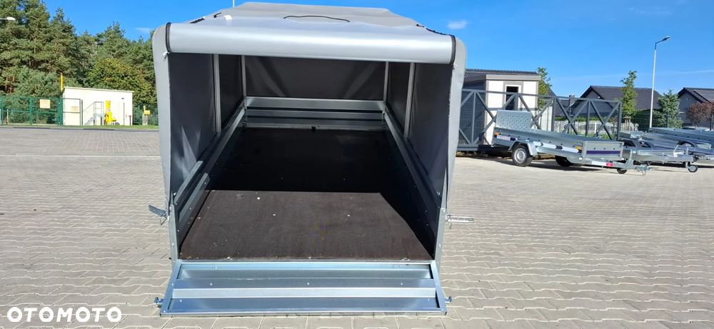 Neptun DOSTAWA Przyczepka 236x129x110cm N7-236 ptw Lekka przyczepa jednoosiowa ze stelażem i plandeką h-110cm! UCHYLNA!GN128 - 6