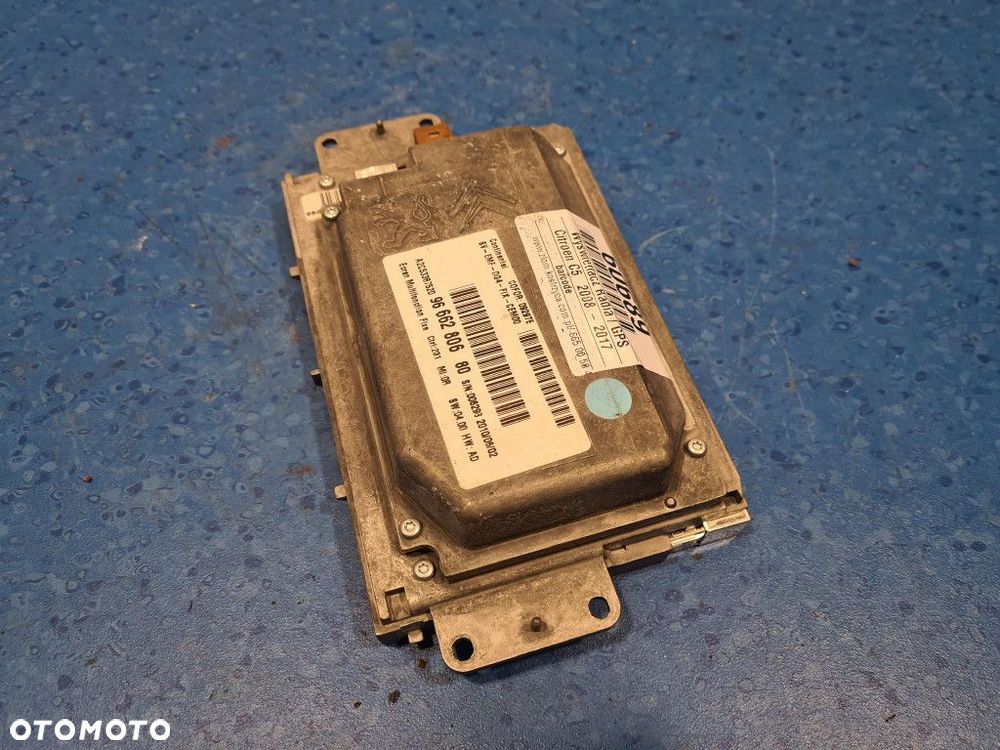 CITROEN C5 II  WYŚWIETLACZ RADIA / GPS 9666280680 KJC - 7