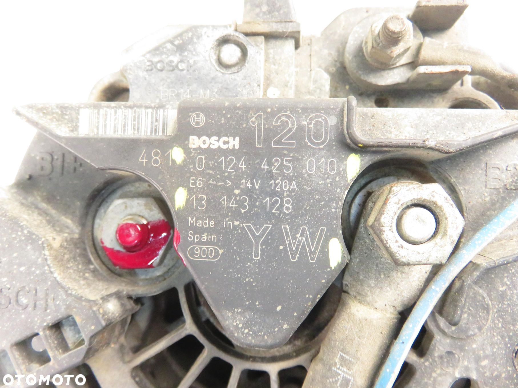ALTERNATOR OPEL CORSA C  1.2 16V  13143128 13143128YW 0124524010 - 8