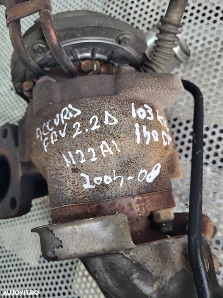 Turbo Turbina Honda CRV Accord FRV 2.2 Ictdi Motor N22A1 103 Kw 140 Cai An 2004-2005-2006-2007-2008 - 2