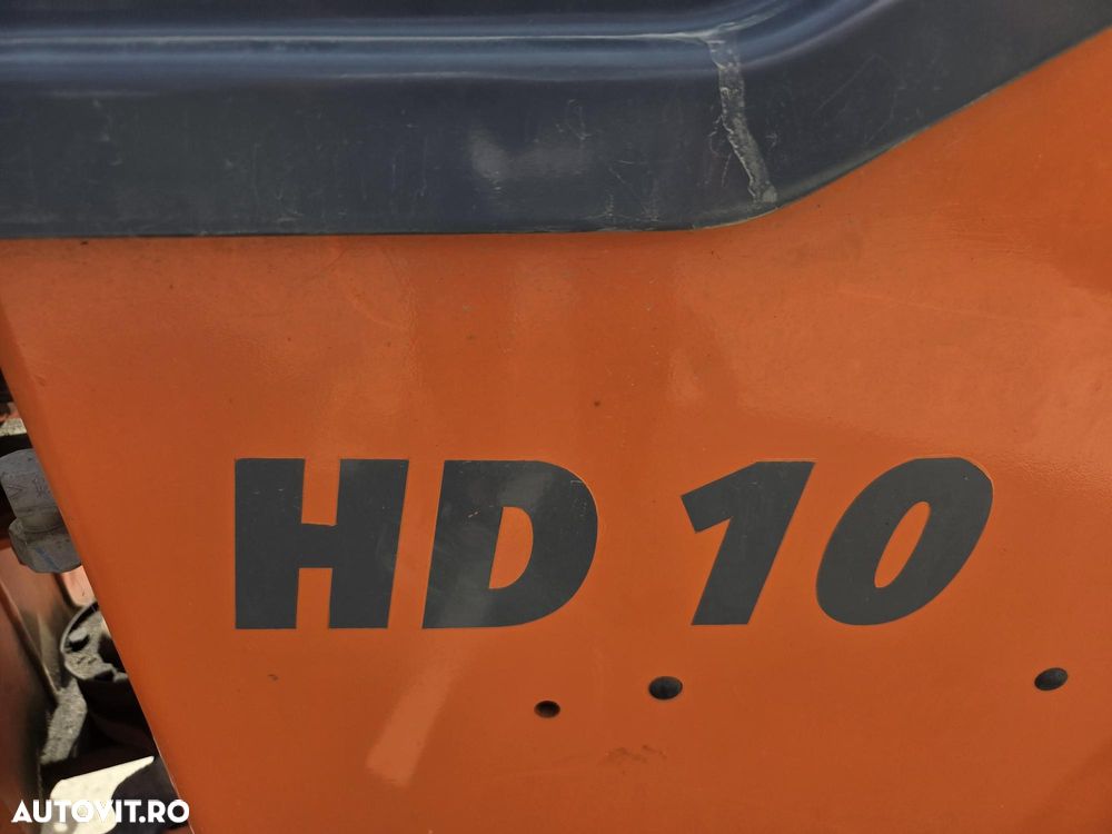 Hamm HAMM HD10, 2021, 477h, 2,5 tone, latime tambur 1m, motor KUBOTA 25CP, produs in Germania, lungime 2,5m, viteza 10km/h, intoarce in 2,5m, CA NOU, posibilitate leasing 4 ani -PROMOTIE 19.900 EUR+Tva - 10