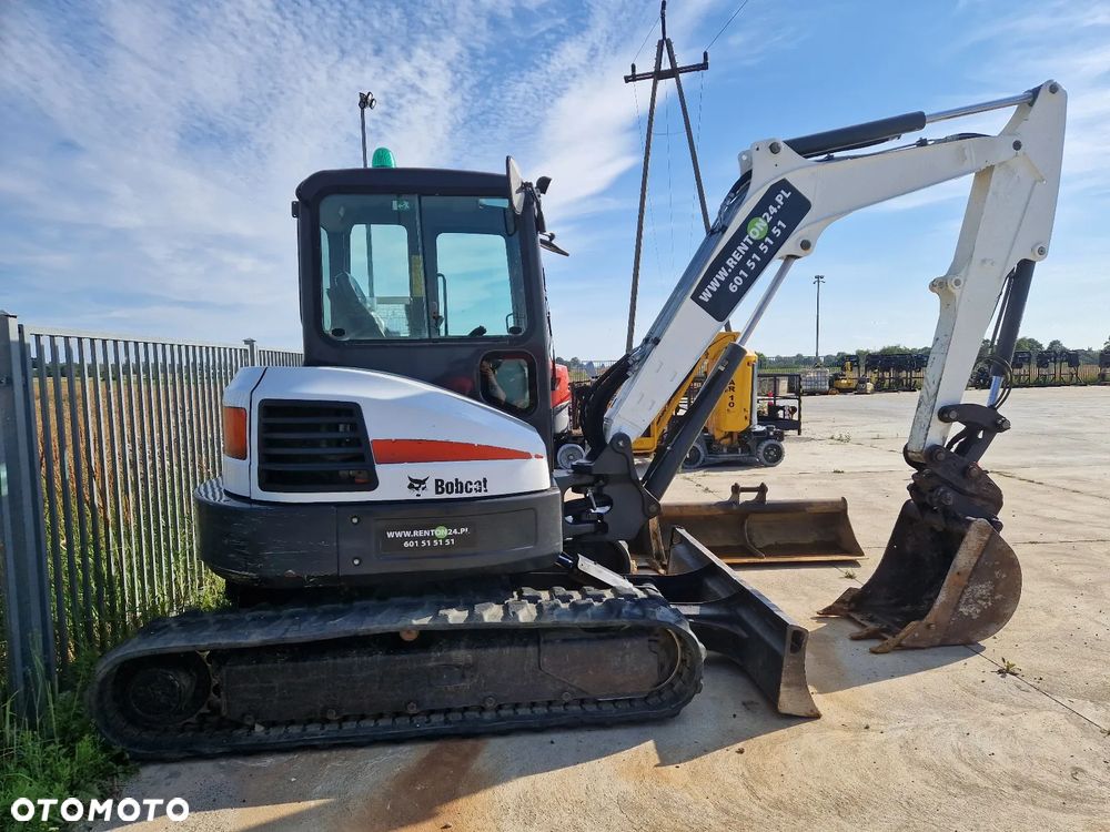 Bobcat E 45 jak Kubota Cat Wacker R361 - 3