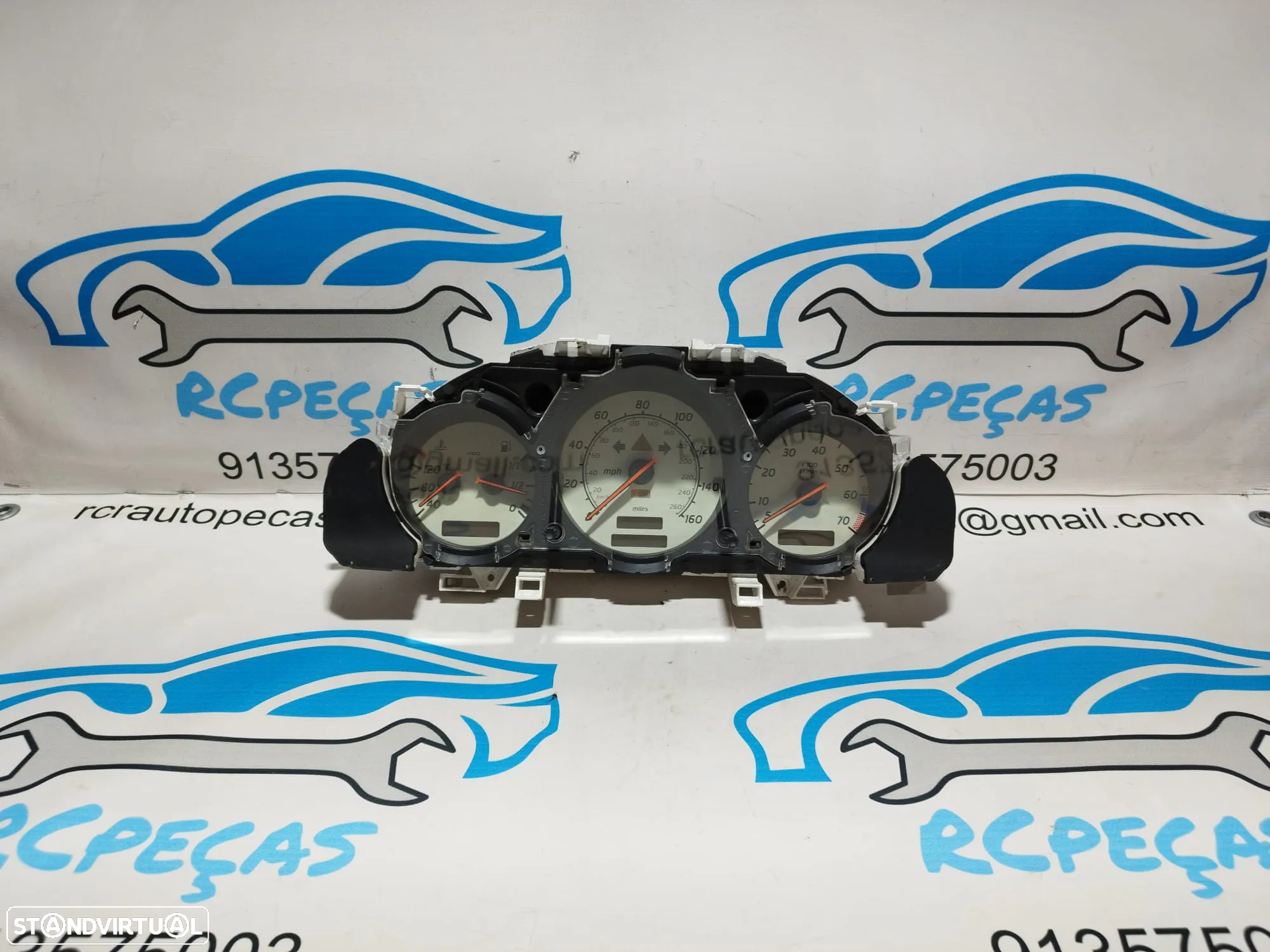 QUADRANTE MOSTRADORES PAINEL INSTRUMENTOS ORIGINAL MERCEDES SLK R170 1705402511 - 2
