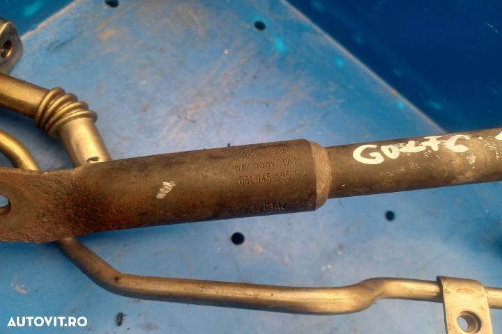 Conducta tur lichid racire turbosuflanta 03L145535D Volkswagen VW Gol - 1