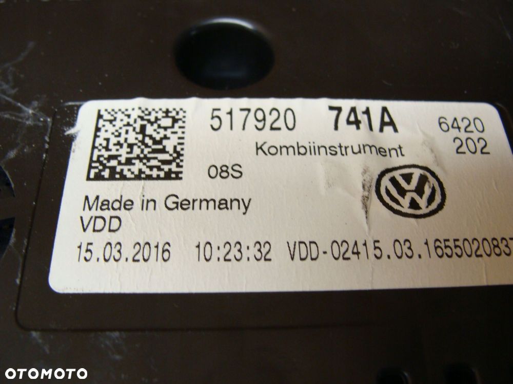 komputer sterownik silnika ecu zestaw 04l907445b sportsvan 1.6 tdi - 3