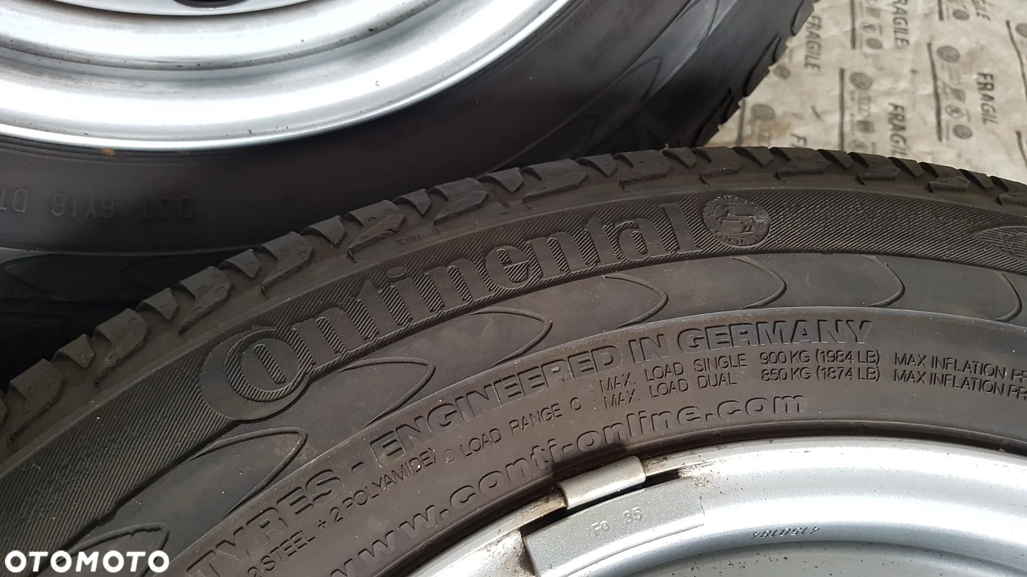 KOŁA LETNIE FORD TRANSIT CUSTOM  5X160  215/65R15C - 7