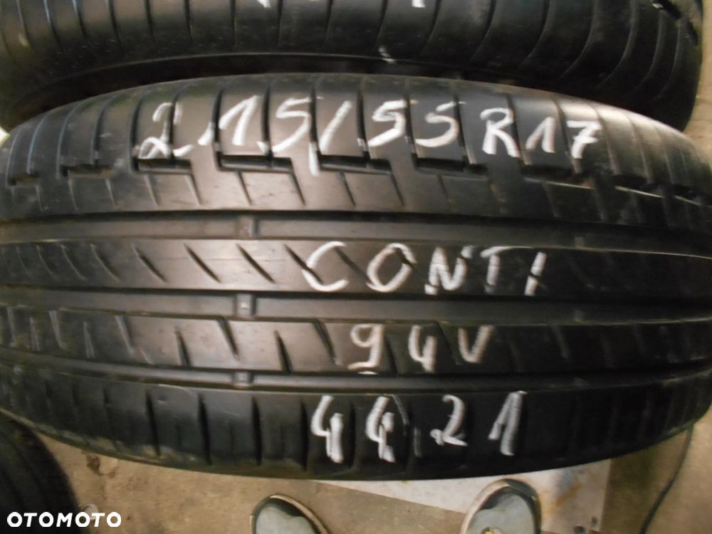 OPONY 215/55R17 CONTINENTAL PREMIUM CONTACT 6 DOT 4421 7.6M - 2