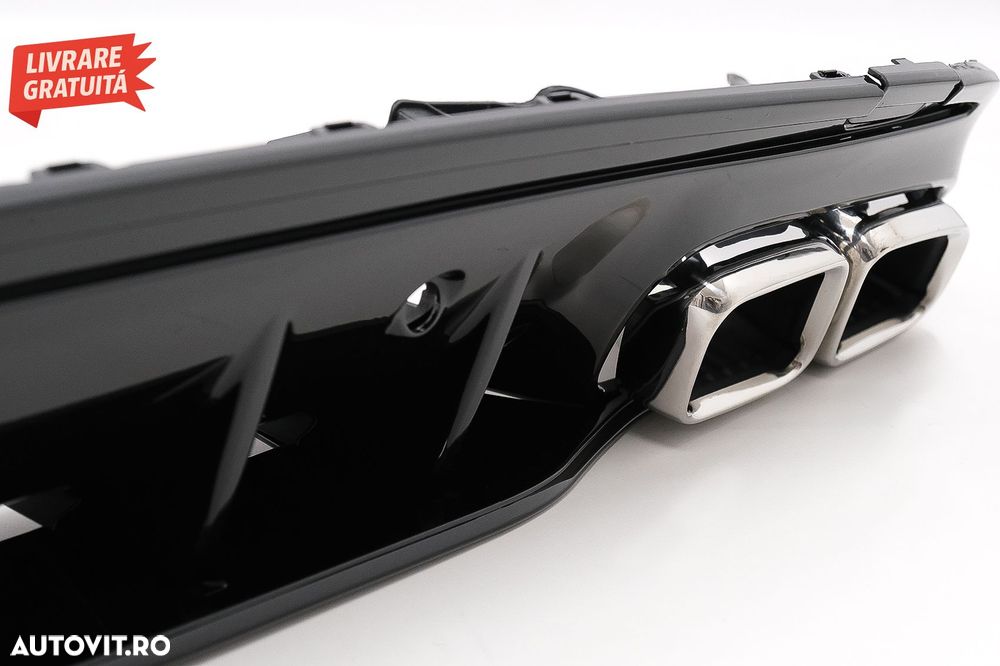 Difuzor Mercedes C-Class W205 S205 (2014-2020) C63S Design cu Ornamente pentru bar- livrare gratuita - 7