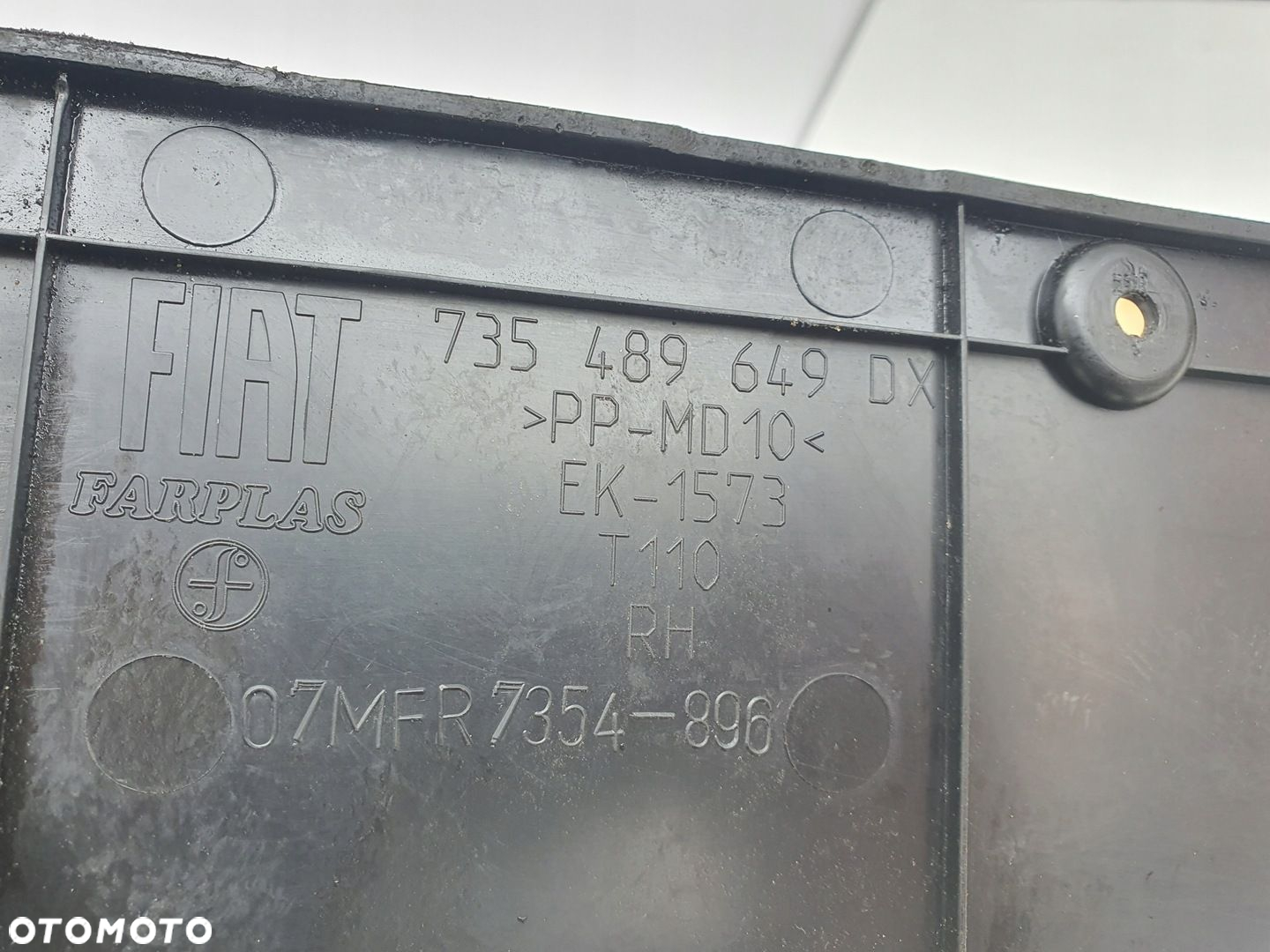Fiat Doblo II lift NAKŁADKA PROGOWA prawy przód - 6