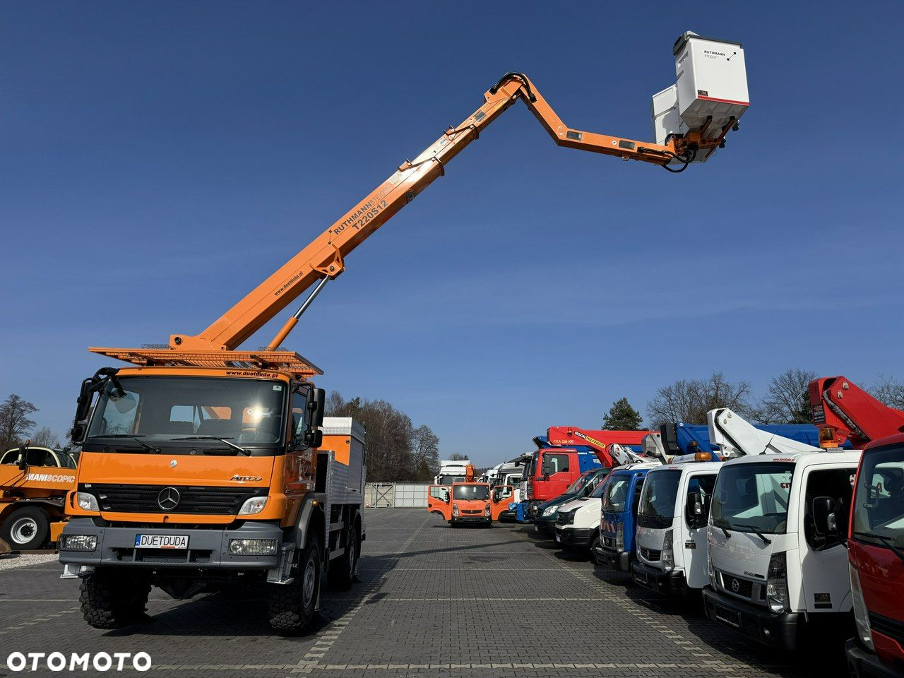 Mercedes-Benz Atego 1324 4x4 Zwyżka RUTHMANN STEIGER T220S12 Podnośnik Koszowy - 4