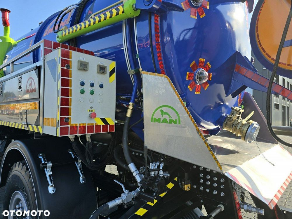 MAN 4x4 WUKO GAMON PW8  do zbierania odpadów płynnych separatorów - 19