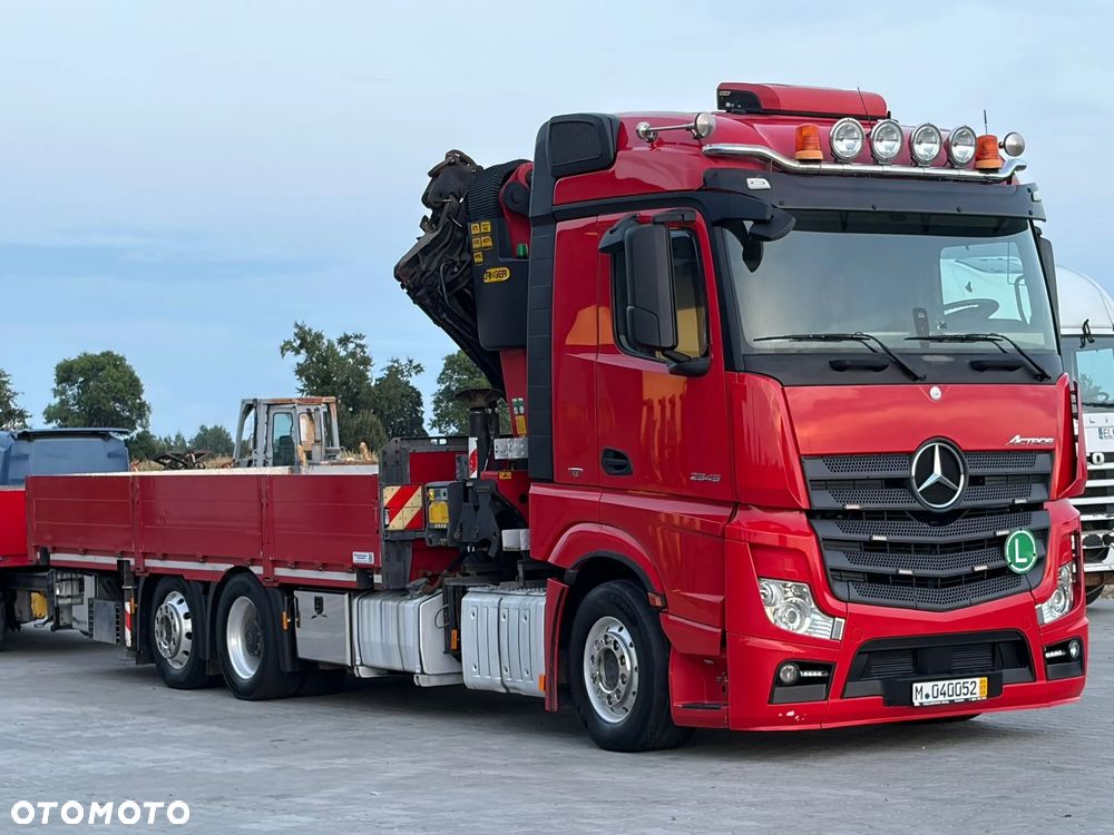Mercedes-Benz Actros 2545 Palfinger 53002-SH Óś Skrętna Podwieszana Stan Idealny - 7