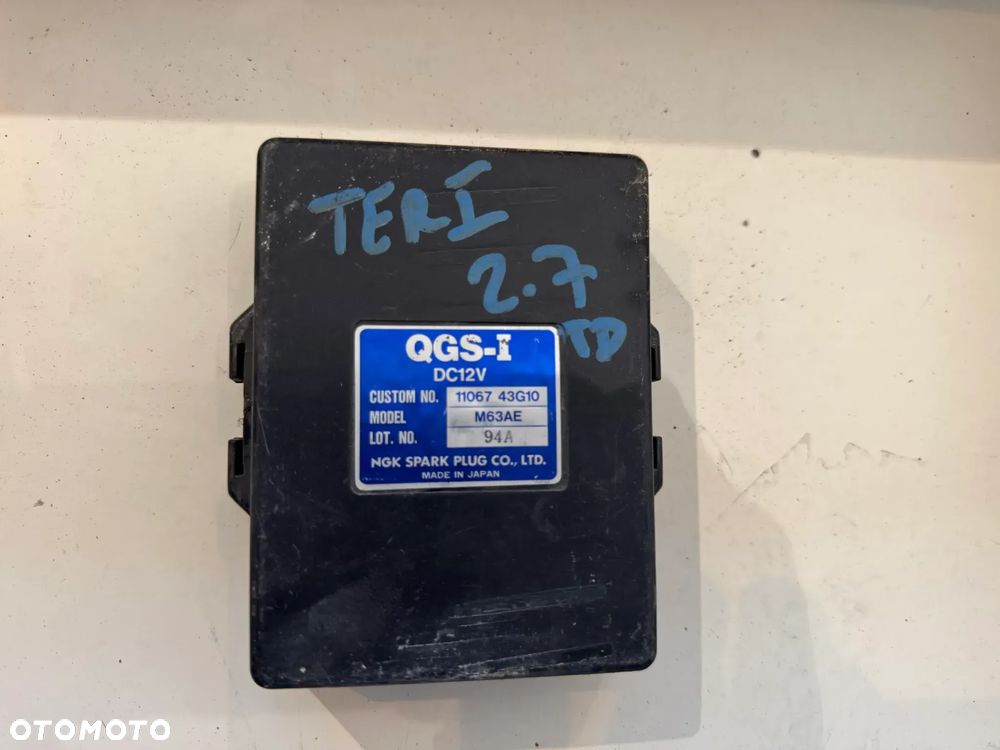 Komputer | Moduł | Sterownik | Nissan Terrano I 2.7 TD - 11067 43g10 - 1