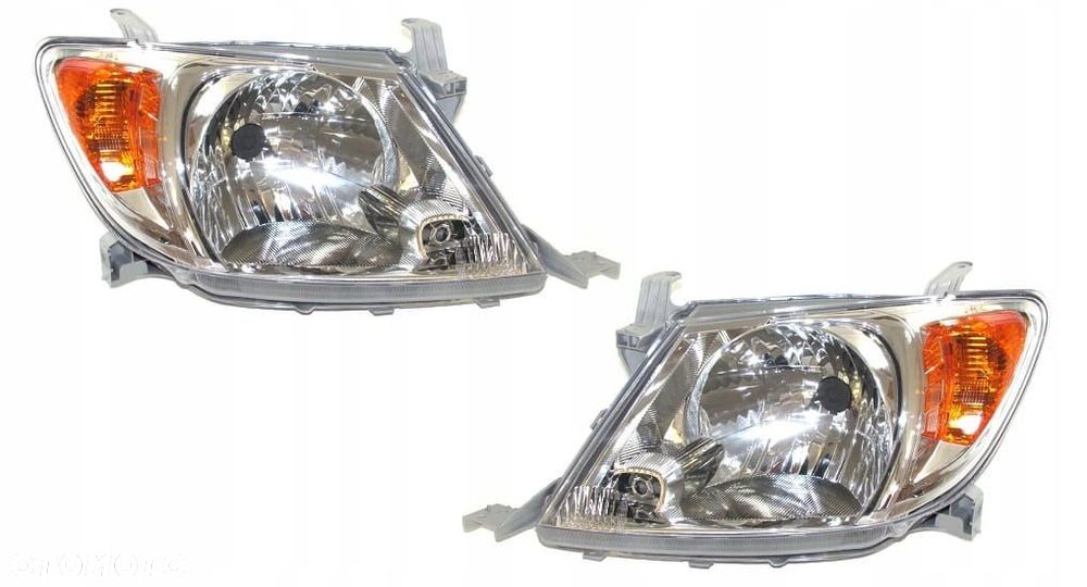 REFLEKTOR TOYOTA HILUX 2005-2008 NOWY - 1